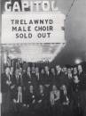 Some members of Trelawnyd MVC outside the Capitol Theatre, Cornwall, Ontario, Canada - October, 1978  » Click to zoom ->