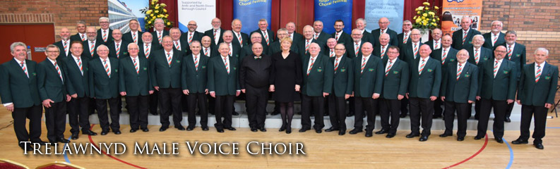 Trelawnyd MVC. One of the largest choirs in North Wales